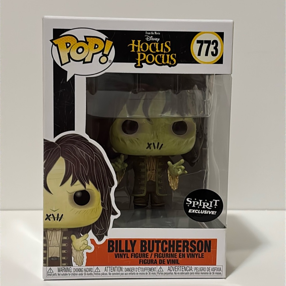 Funko Pop! Hocus Pocus BILLY BUTCHERSON #773 Spirit Exclusive